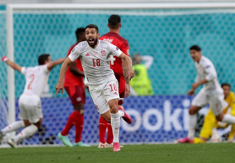 برد اسپانیا مقابل سوئیس در ضیافت پنالتی