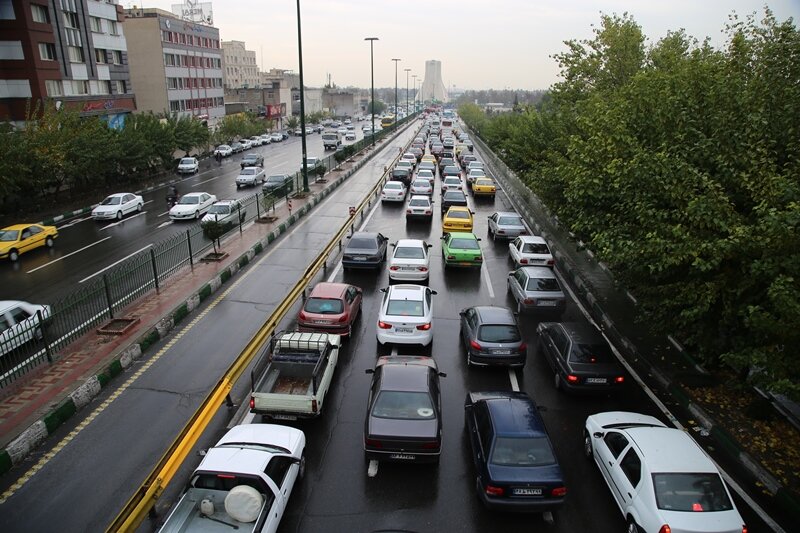 ترافیک سنگین صبحگاهی در اکثر معابر پایتخت