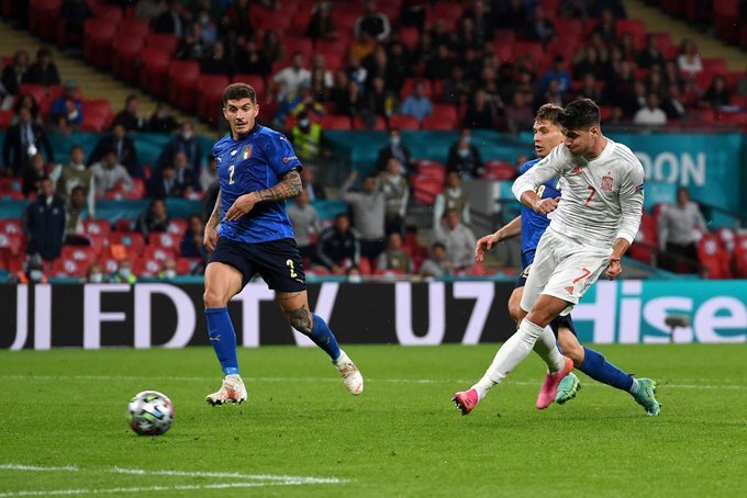 تساوی میهیج ایتالیا و اسپانیا در وقت قانونی!