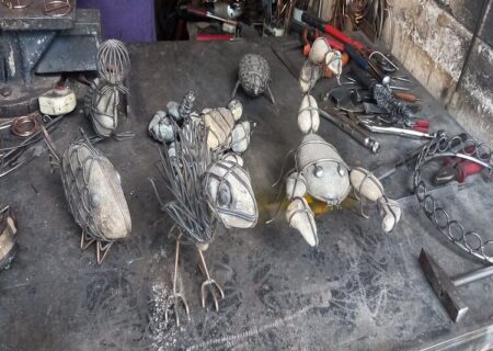 تنها بازمانده هنر چلنگری در کردستان