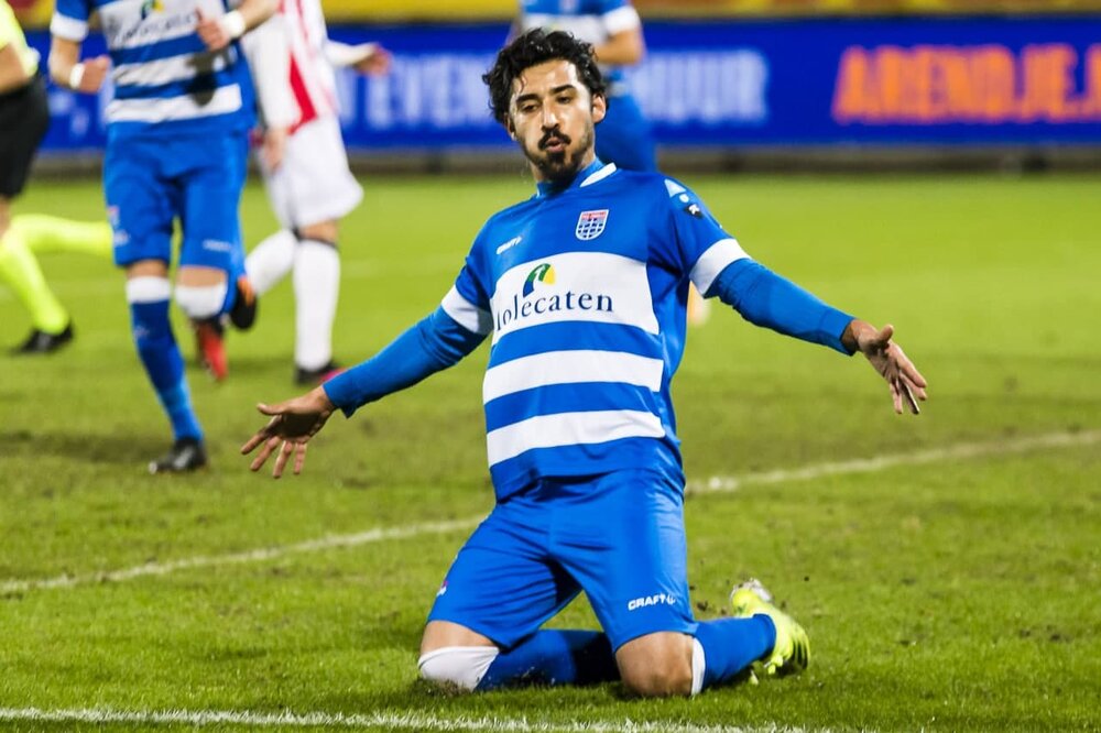 حضور مهاجم ایران در تیم قهرمان لیگ دسته اول هلند تکذیب شد