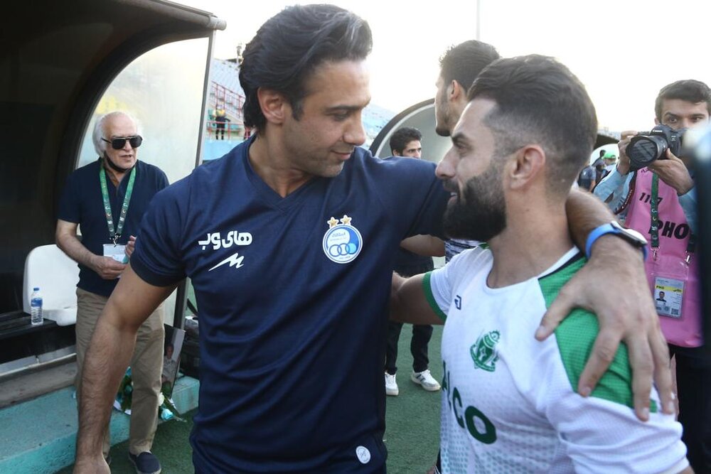 مجیدی – شریفات؛  یادآوری خاطره بازوبند کاپیتانی و گلزنی در دربی