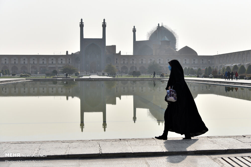 هوای اصفهان در وضعیت ناسالم ثبت شد