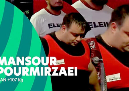 وزنه‌بردار ایران در میان ۱۰ ورزشکار برتر پارالمپیک قرار گرفت