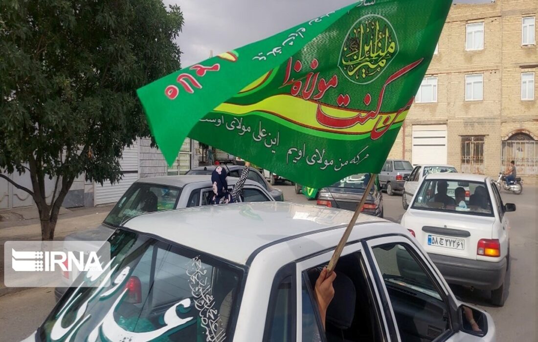 کاروان خودرویی غدیر در بیجار