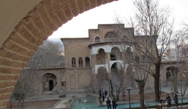 گردشگران نوروزی در بناهای تاریخی سنندج