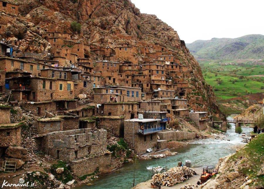 پالنگان روستایی پلکانی