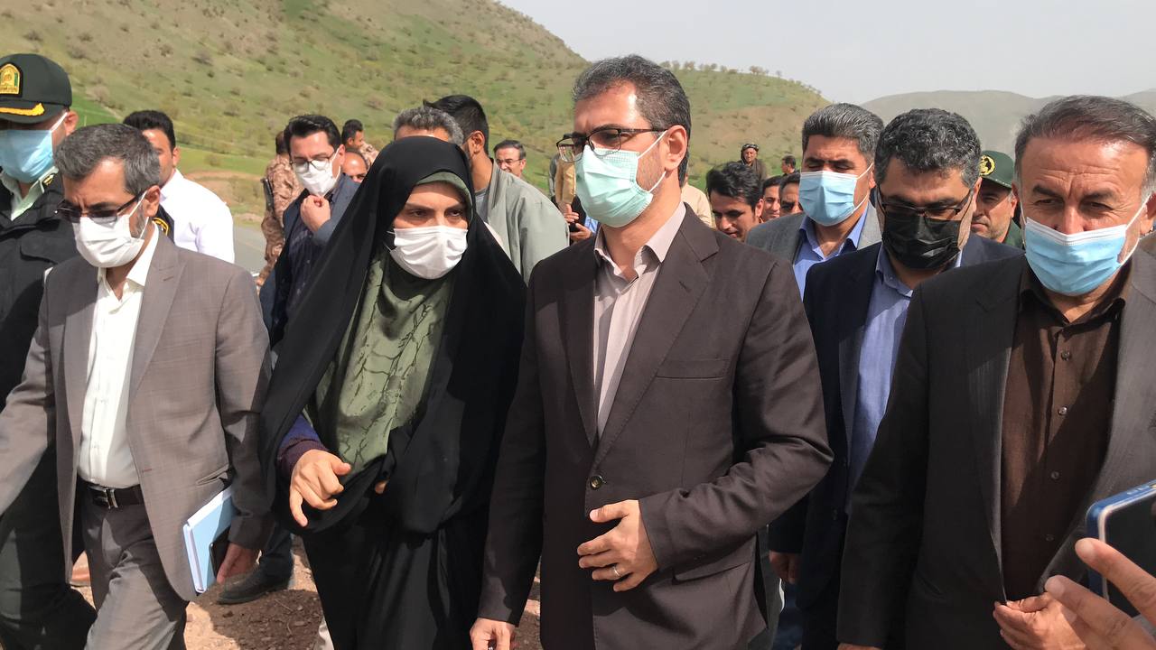 حضور استاندار کردستان در بین مردم روستای “نسل” سروآباد