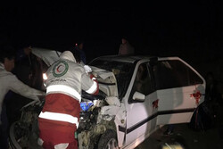 سرعت غیرمجاز ۹ نفر را در سنندج روانه بیمارستان کرد