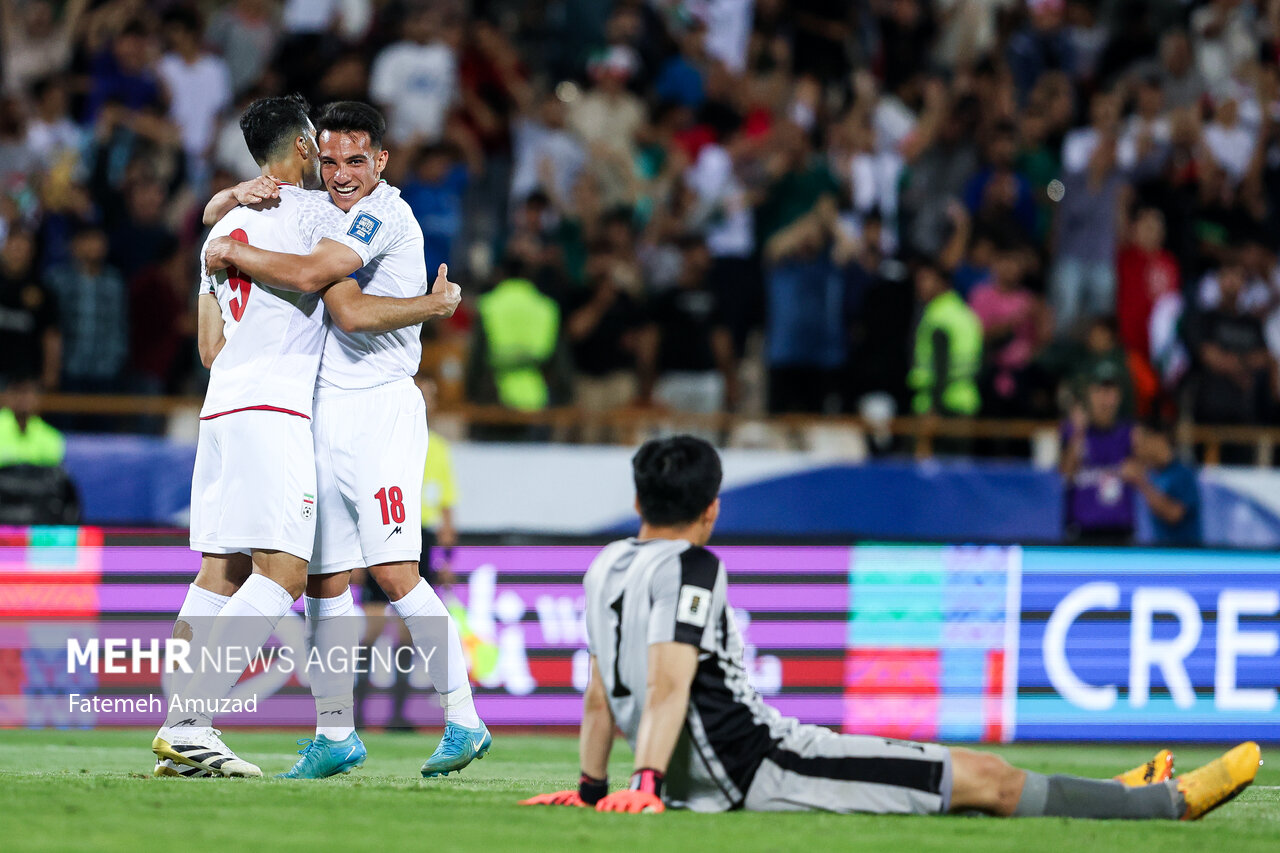 AFC: محبی، طارمی و حسین زاده حکم صدرنشینی ایران را امضا کردند