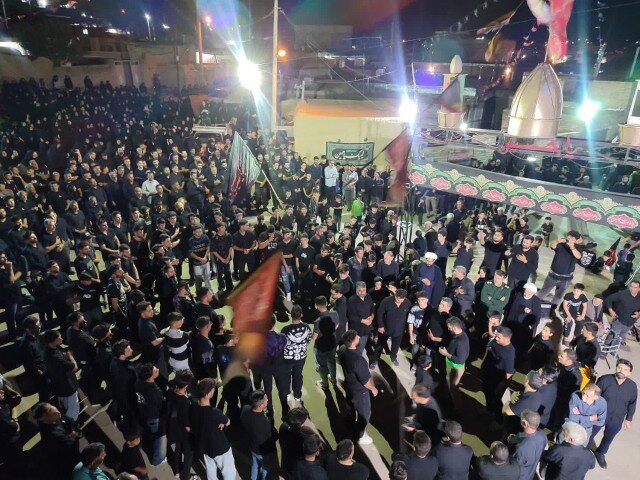 آئین عزاداری سنتی «حسن و حسین» در توپ آغاج