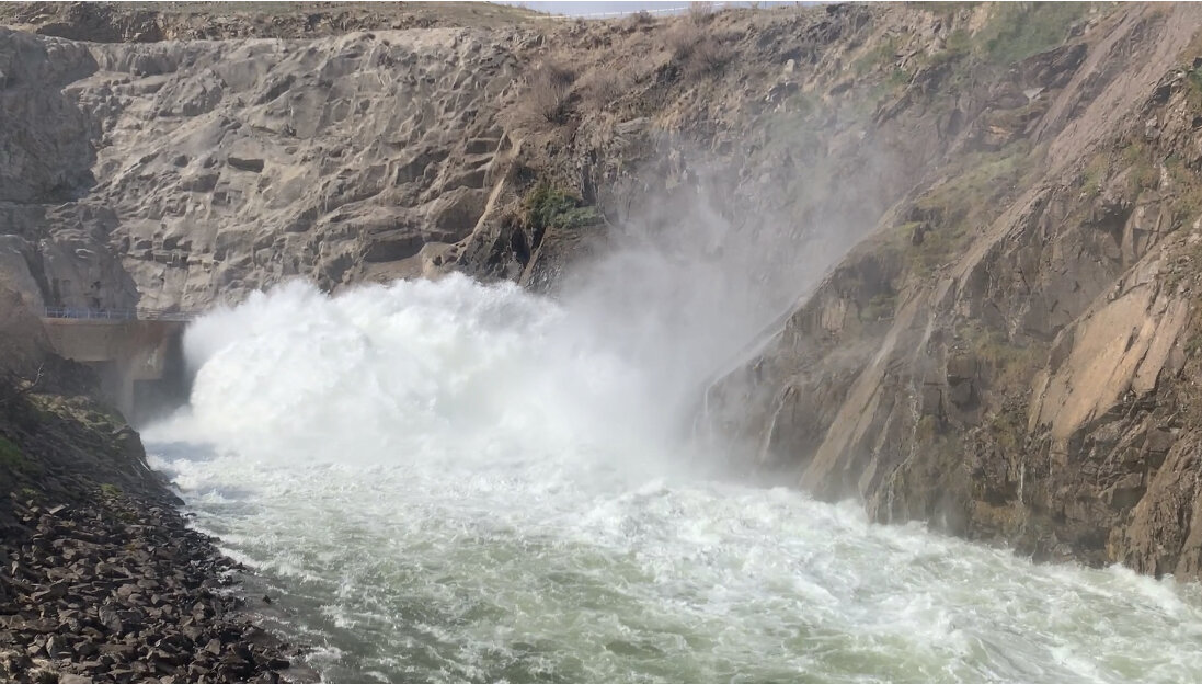 آب سد بوکان به سمت دریاچه ارومیه رهاسازی شد