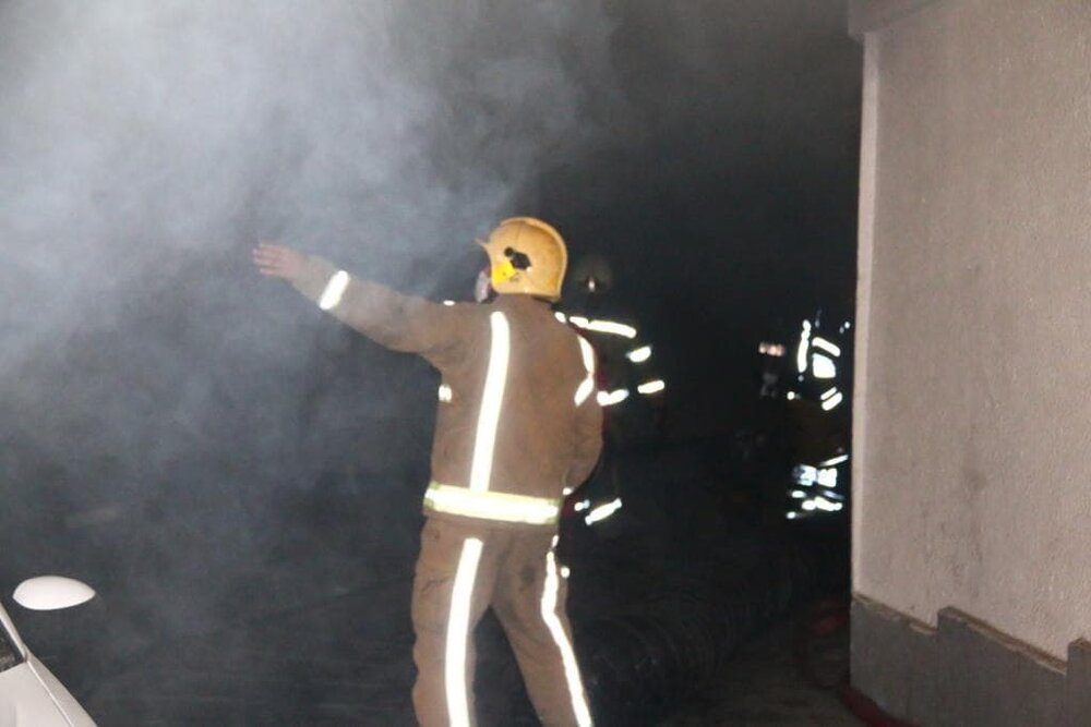 آتش سوزی در بیمارستان دی مشکلی برای بیماران ایجاد نکرد