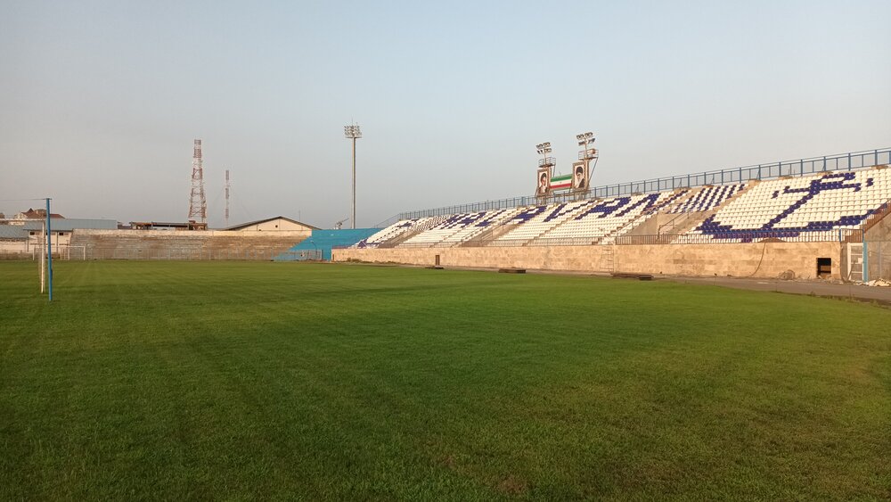 آخرین وضعیت بازسازی ورزشگاه تختی انزلی