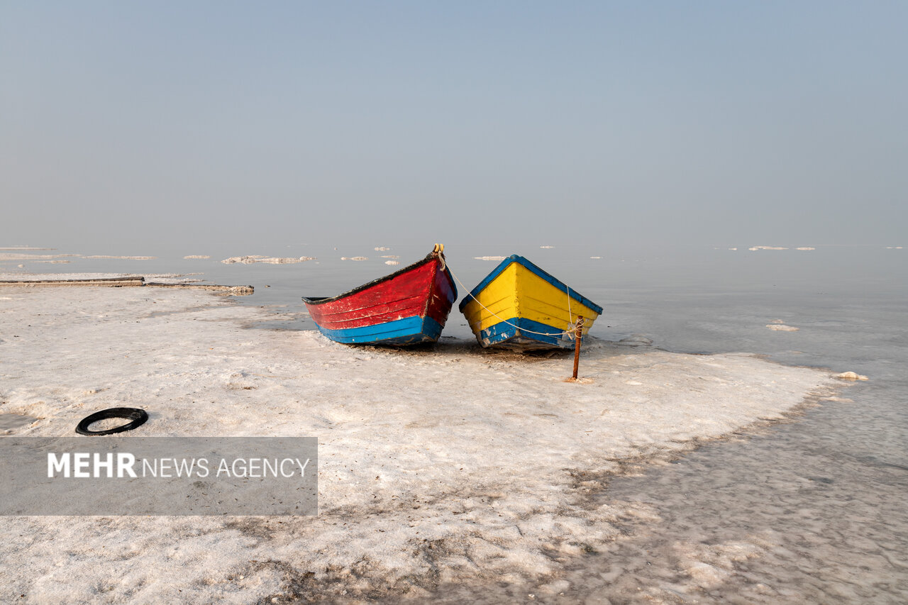 آخرین وضعیت دریاچه ارومیه