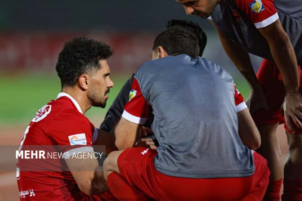 آخرین وضعیت مصدومیت کاپیتان پرسپولیس