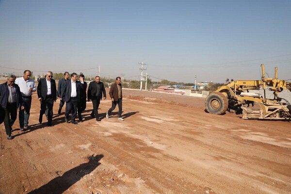 آرامون: احداث کنارگذر شمال‌غربی میاندوآب ۸۲ درصد پیشرفت دارد