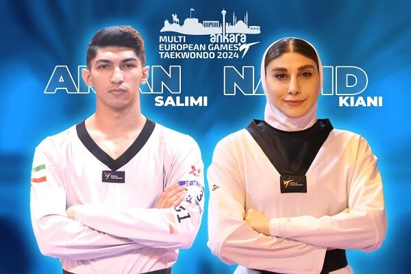 آرین سلیمی طلا گرفت/ ناهید کیانی به نشان نقره دست
یافت