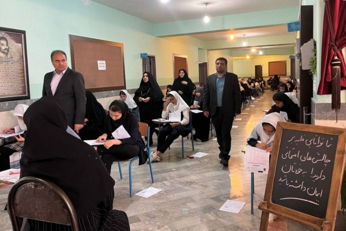 آزمون استعدادهای درخشان و نمونه دولتی در استان سمنان برگزار شد