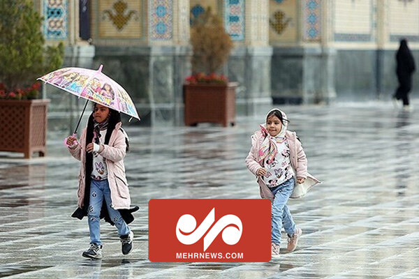 آسمانِ مشهد در سومین روز تابستان بارانی شد