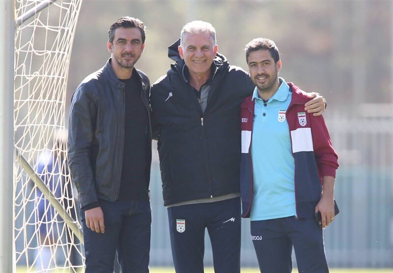 آشتی کیروش و رحمتی در حضور خسرو حیدری