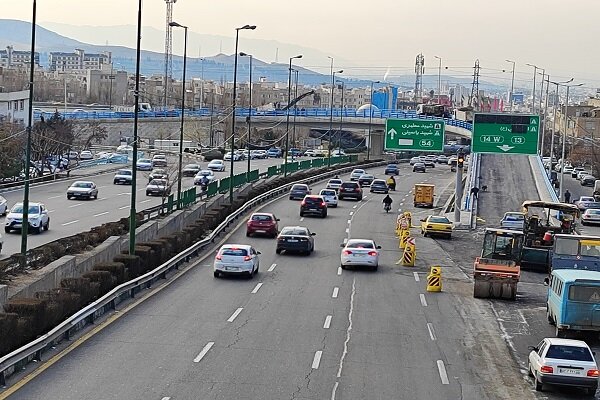 آغاز ترافیک صبحگاهی در بزرگراه های پایتخت