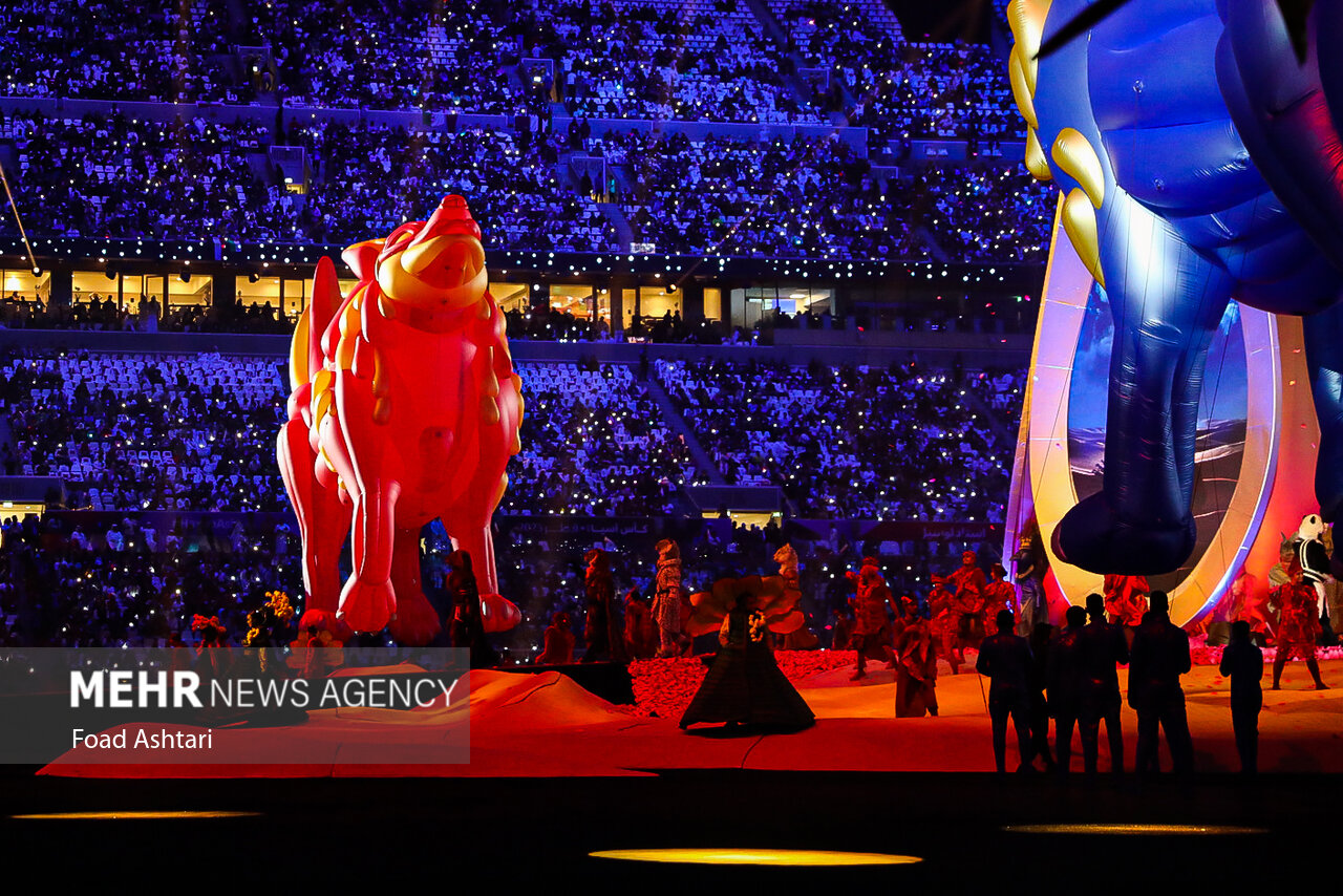 آغاز جام هجدهم آسیا/ قرائت سوگندنامه توسط کاپیتان تیم ملی فلسطین