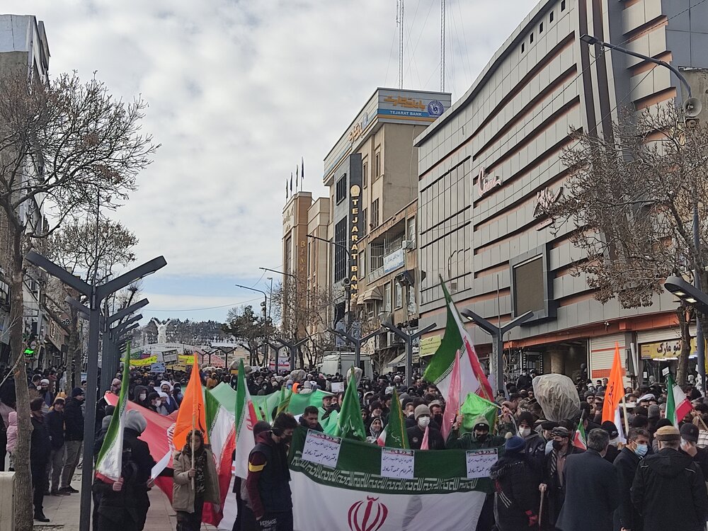 آغاز راهپیمایی ۲۲ بهمن در کردستان