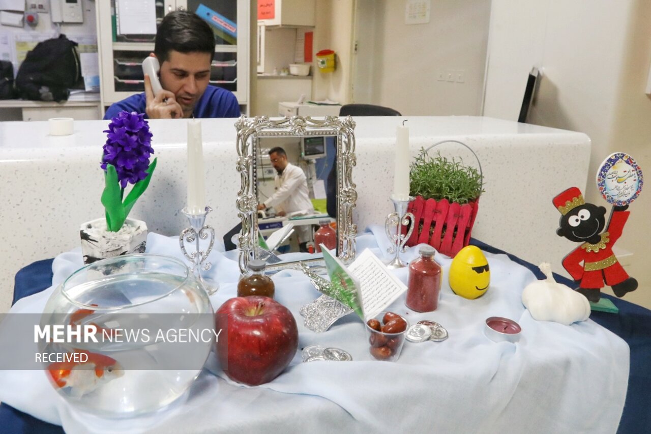 آغاز سال ۱۴۰۲ در کنار کادر درمان