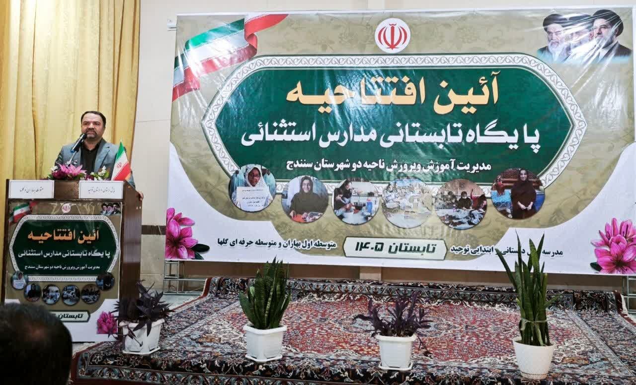 آغاز فعالیت پایگاه‌های تابستانی مدارس استثنایی کردستان
