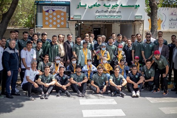 آلومینیومی‌ها در کنار کودکان مبتلا به سرطان