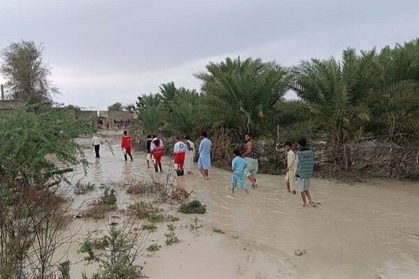 آماده‌باش کامل هلال احمر در مناطق سیل‌زده استان سیستان وبلوچستان