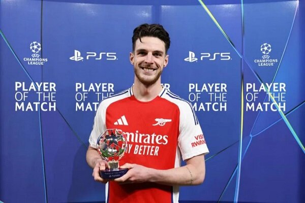 آمار خاص آرسنال مقابل رئال مادرید؛ «رایس» تاریخ ساز شد