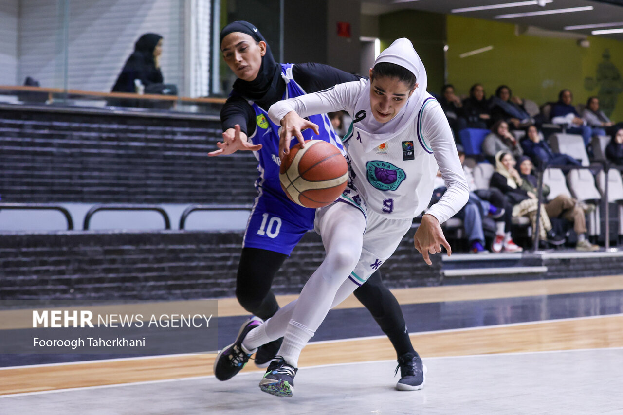 آکادمی سحر یک گام به قهرمانی لیگ بسکتبال زنان نزدیک تر شد