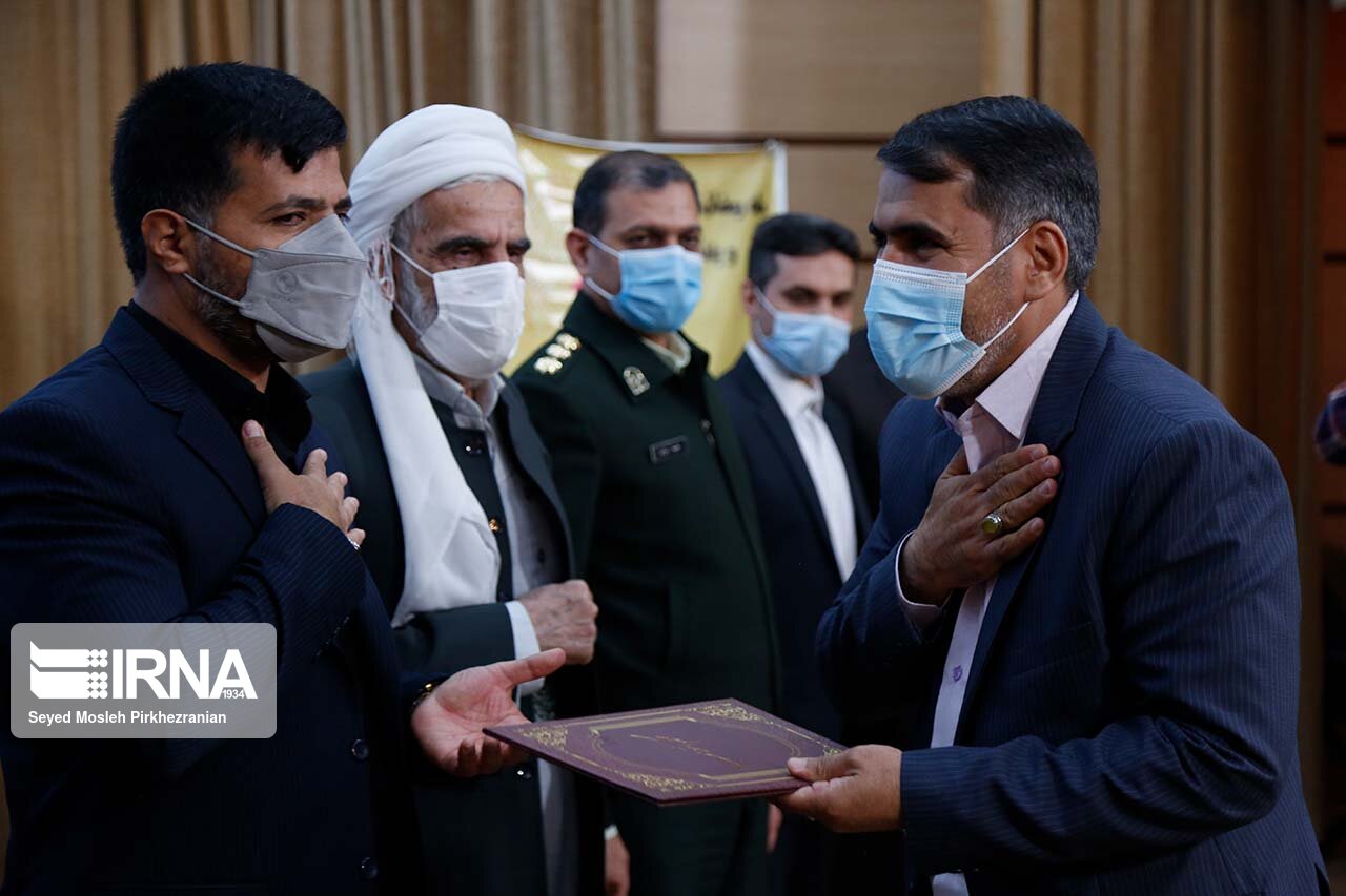 آیین تکریم و معارفه فرمانداری سنندج