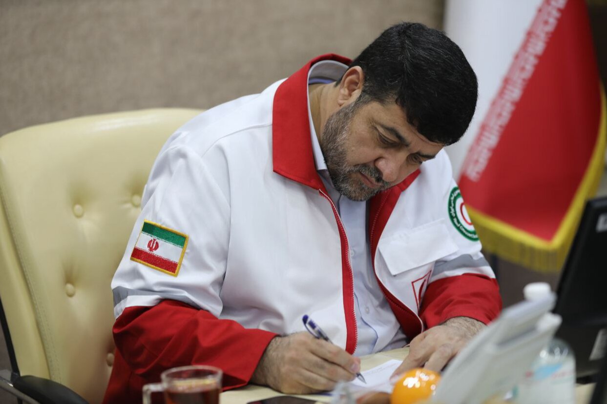 ابراز همدردی رییس جمعیت هلال‌احمر با مردم زلزله‌زده تایوان