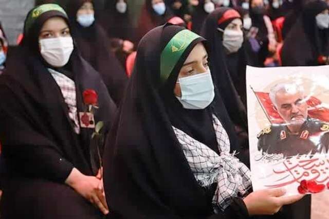 اجتماع دختران حاج قاسم در قروه