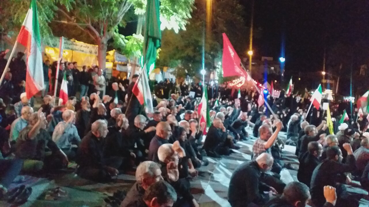 اجتماعات مردمی دیار گروس در حمایت از انقلاب اسلامی