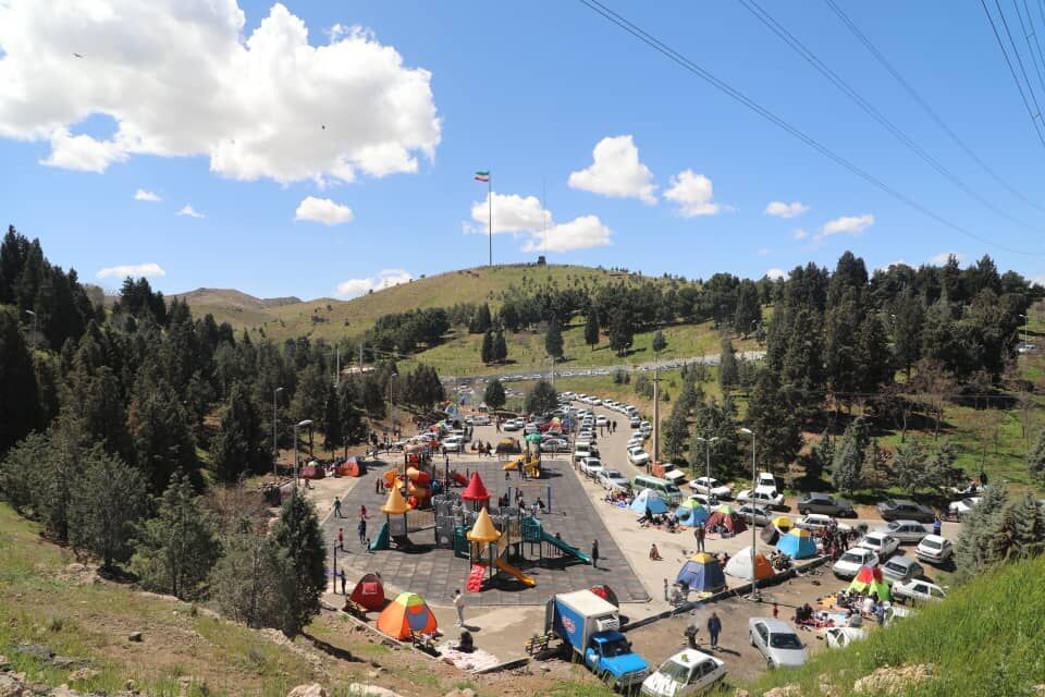اجرای رزمایش نبوی در میدان آزادی تهران