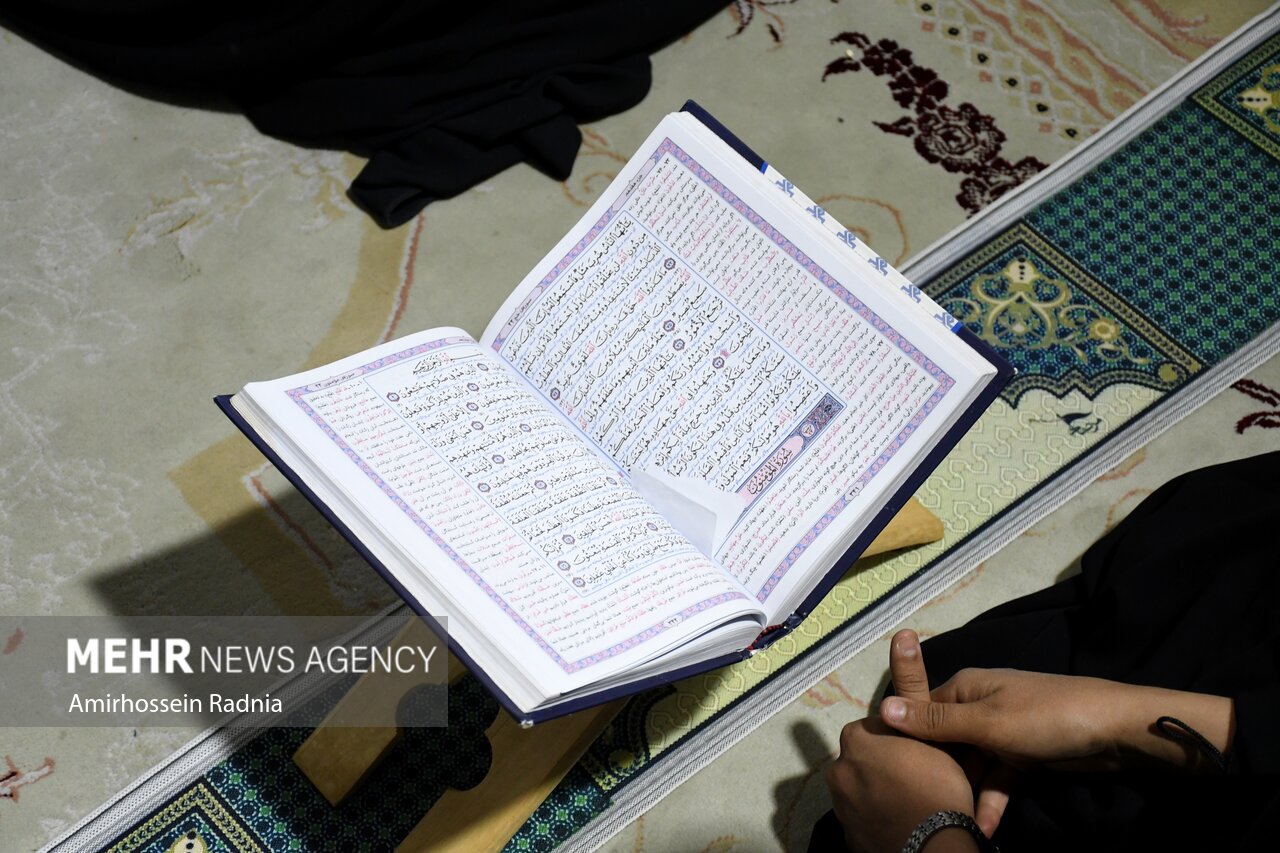اجرای طرح «زندگی با آیه‌ها» در دارالقرآن حضرت فاطمه زهرا(س) مریوان