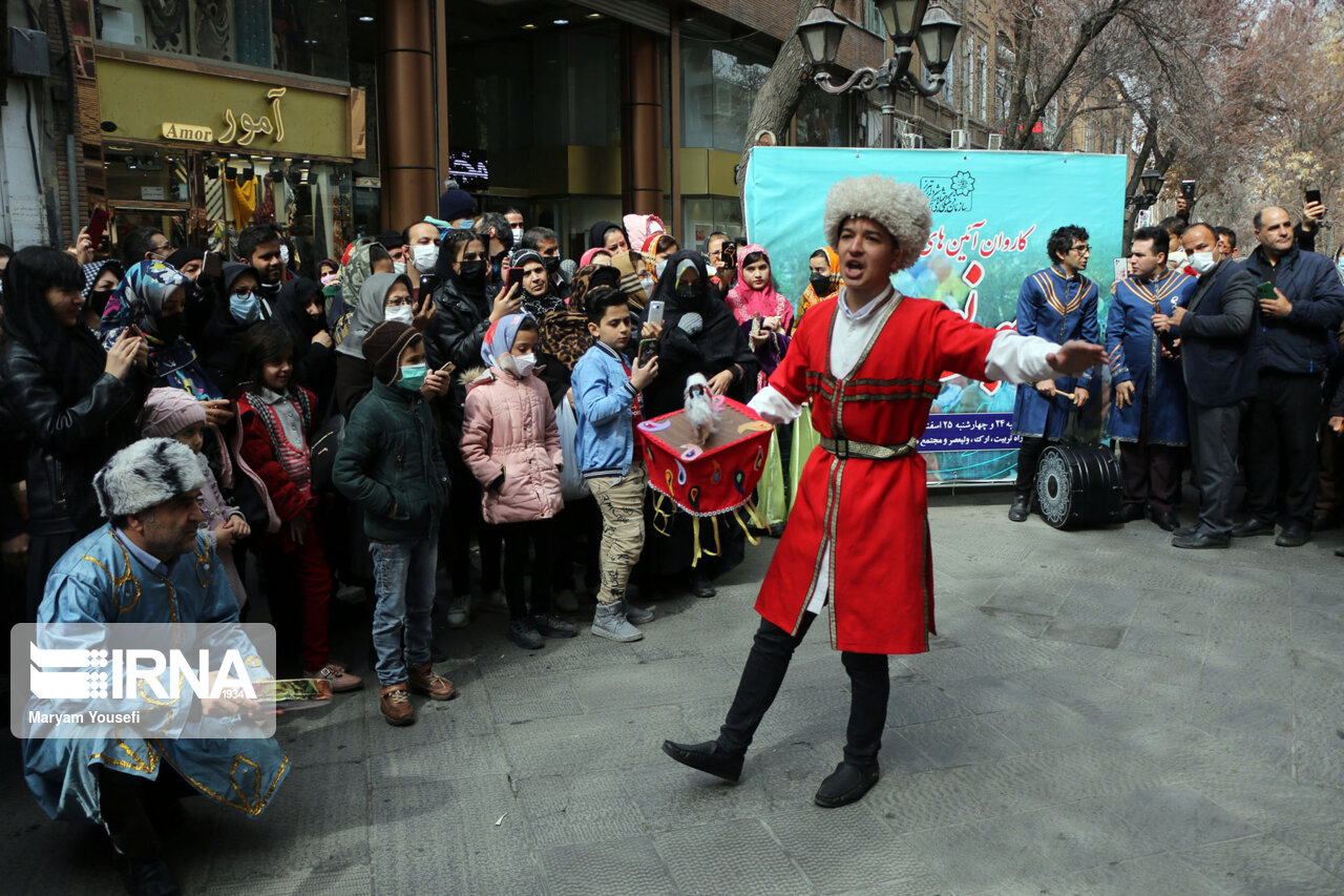 اجرای ویژه برنامه های نوروز در بیش از یک هزار نقطه از پایتخت