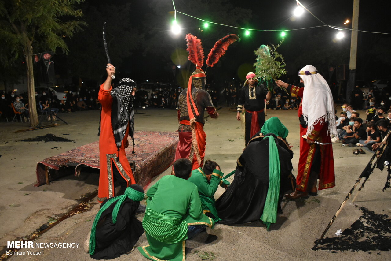 اجرای ویژهبرنامه «تعزیت خورشید» در شرق تهران