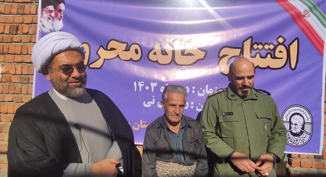 احداث مسکن محرومان به بهبود وضعیت زندگی مردم میانجامد