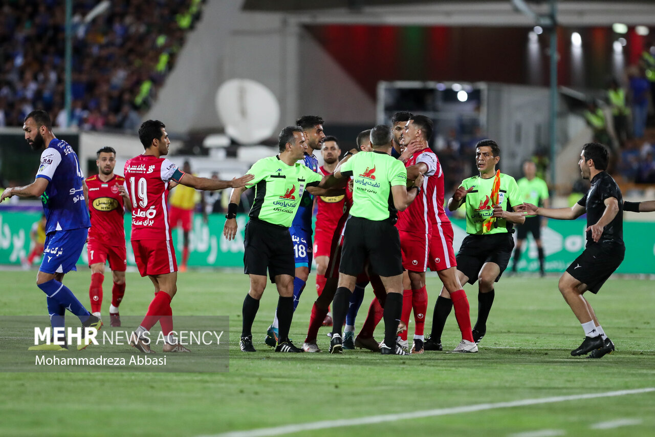 احکام آنلاین انضباطی برای دربی ۱۰۲ پایتخت