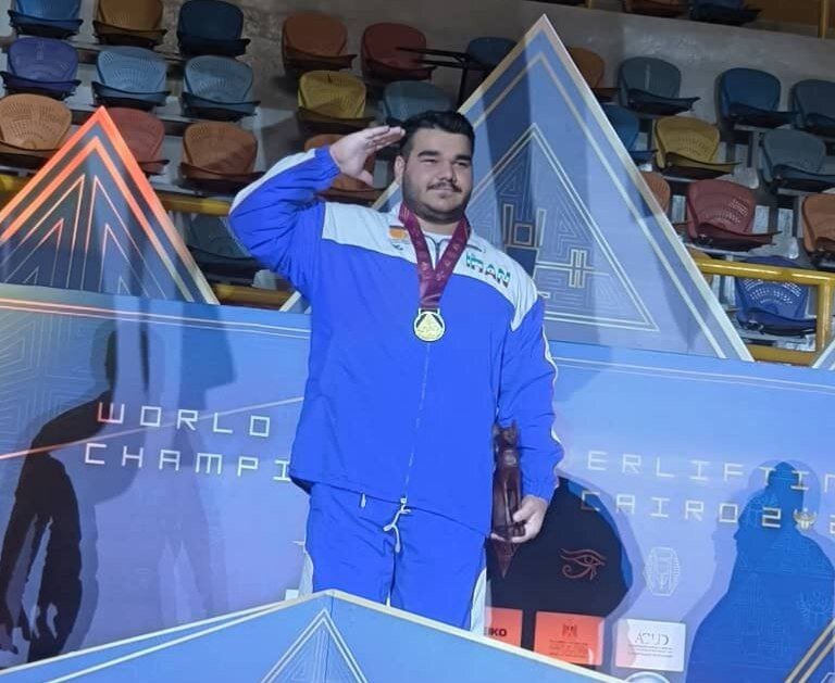 ادامه درخشش پاراوزنه برداران جوان با کسب ششمین طلای جهانی