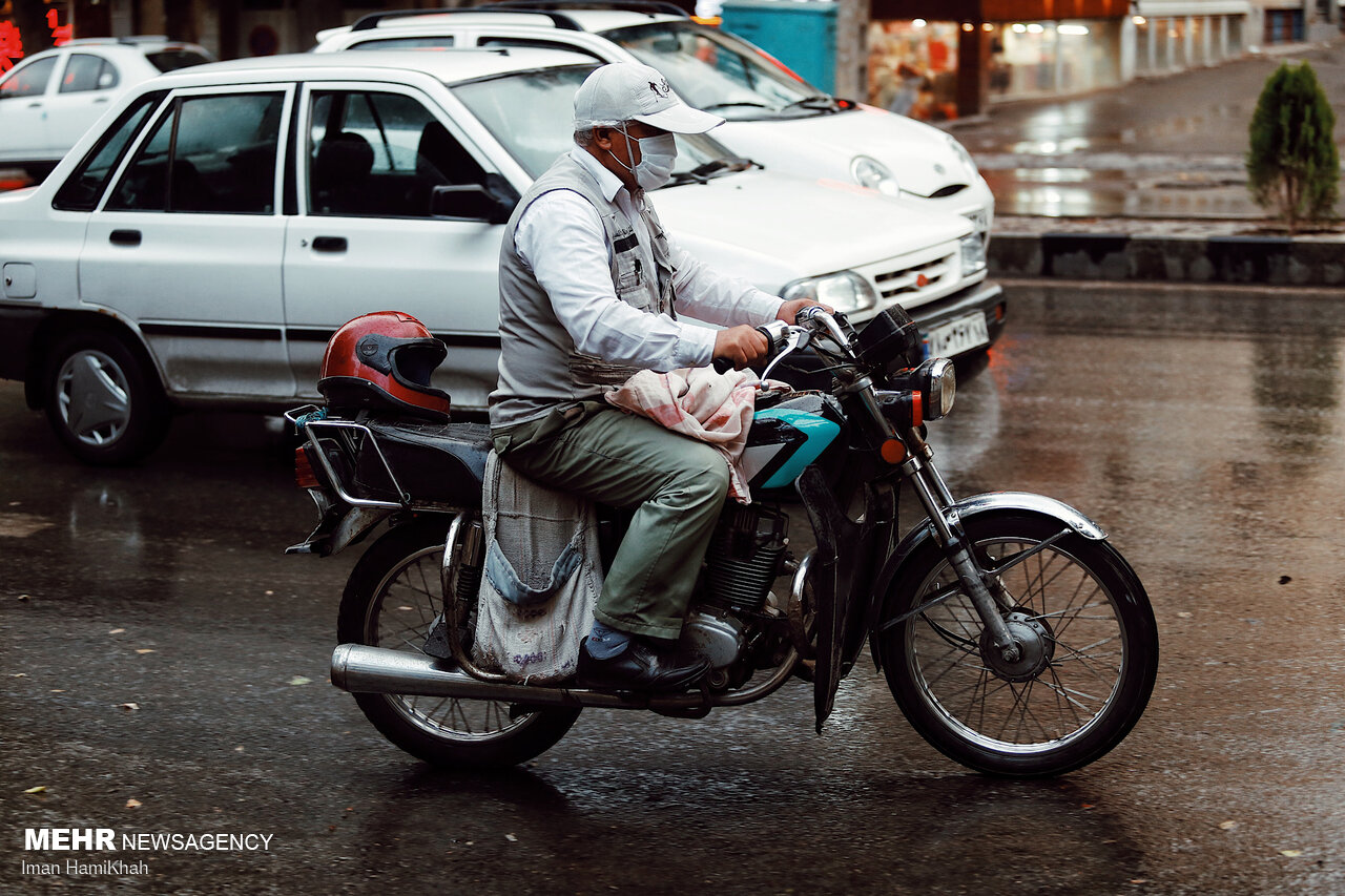 ادامه روند بارندگی های موقت در چند استان