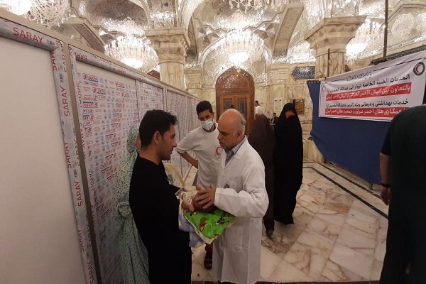 ارائه خدمات امدادی و درمانی به بیش از ۶۳ هزار نفر در اربعین۱۴۰۲