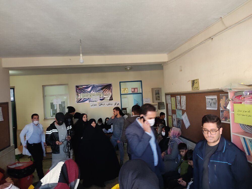 ارائه خدمات پزشکی به ساکنان منطقه حاشیه نشین «آساوله»سنندج