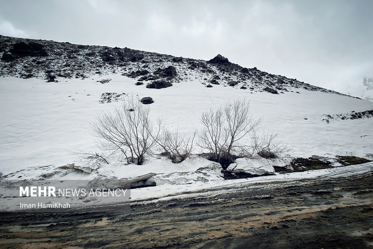 ارتفاعات خوزستان سفیدپوش می‌شود