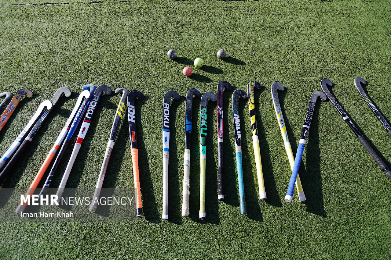 اردوی آمادگی هاکی بانوان زیر ۱۸ سال کشور در شهریار برپا شد